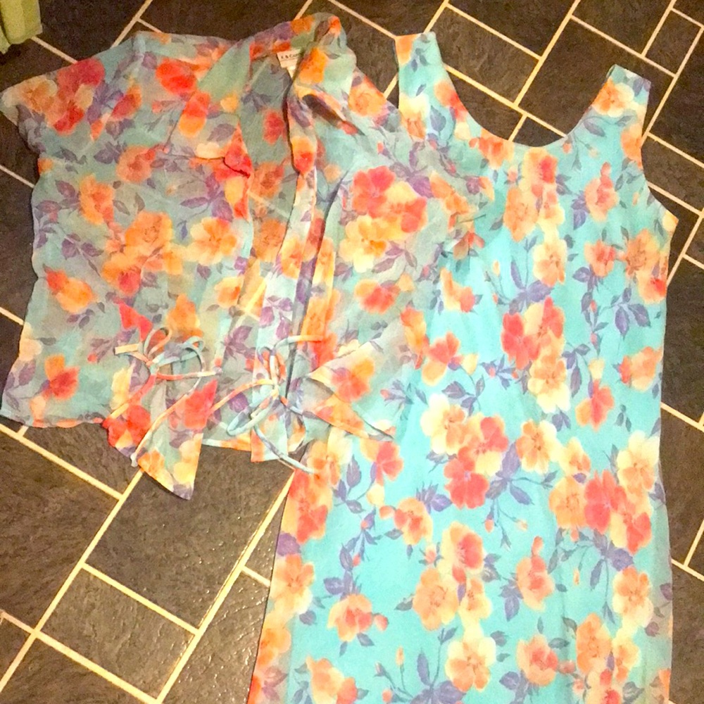 Dress with jacket